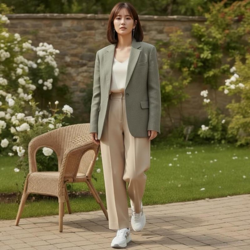 Hogan 女款 Hi-Fi 納帕皮革厚底雲朵運動鞋 白色銀色H/底高6.5公分 IT36/36.5/37/37.5/38/38.5/39/40-2