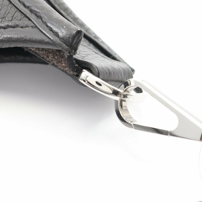 愛馬仕 Hermès Evelyn 3 Trois GM 單背包/手提包,Taurillon Clemence 皮革,黑色-8