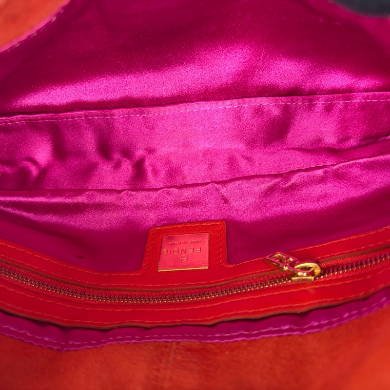 芬迪翻蓋單肩包-14