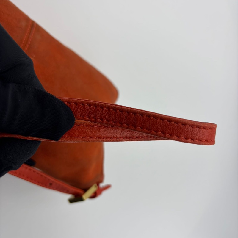 芬迪翻蓋單肩包-25