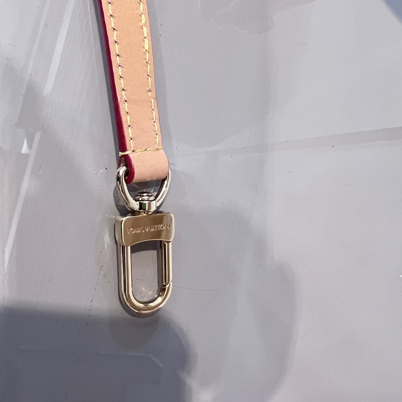 LV 原花Diane金釦下蓋手提肩斜背法棍包-20