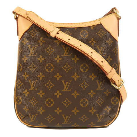 LOUIS VUITTON Monogram Odeon PM金扣肩背袋