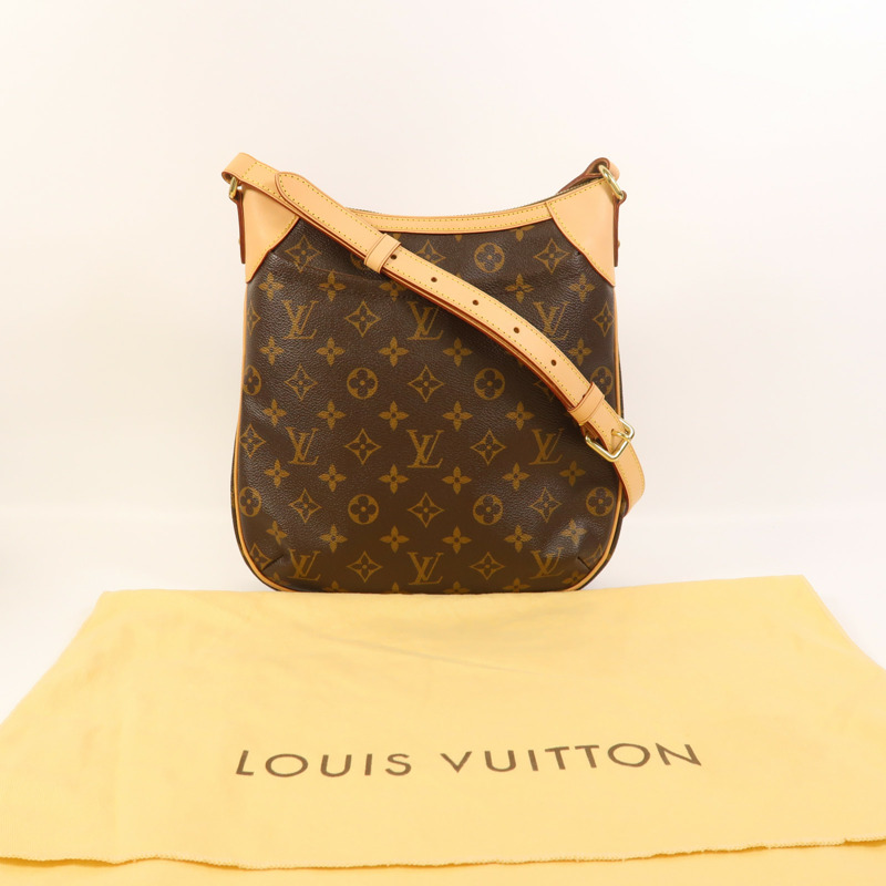 LOUIS VUITTON Monogram Odeon PM金扣肩背袋-9