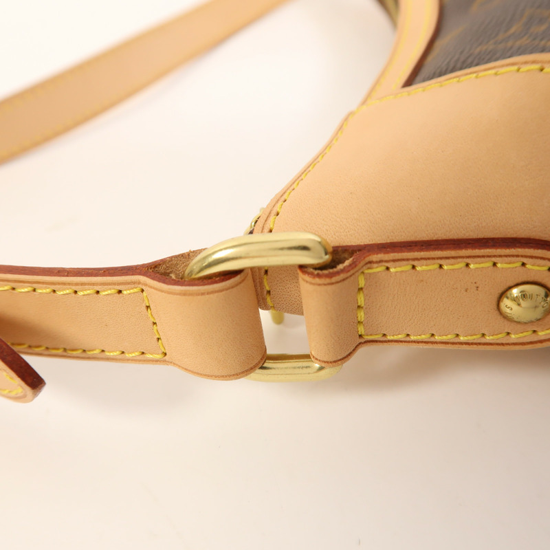 LOUIS VUITTON Monogram Odeon PM金扣肩背袋-15