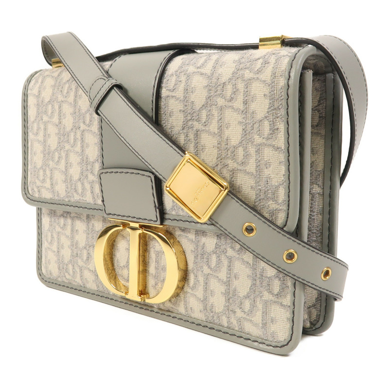 Dior 帆布30 Montaigne金扣肩背袋-2