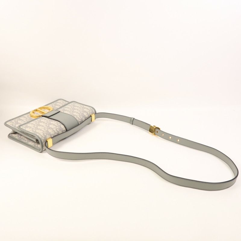 Dior 帆布30 Montaigne金扣肩背袋-7