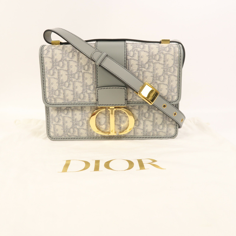 Dior 帆布30 Montaigne金扣肩背袋-8