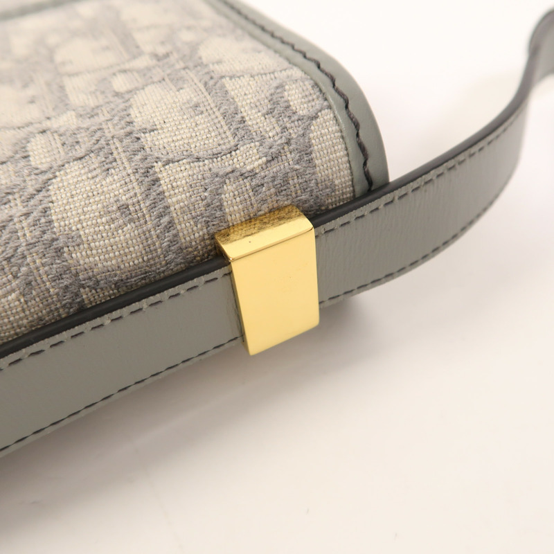 Dior 帆布30 Montaigne金扣肩背袋-15