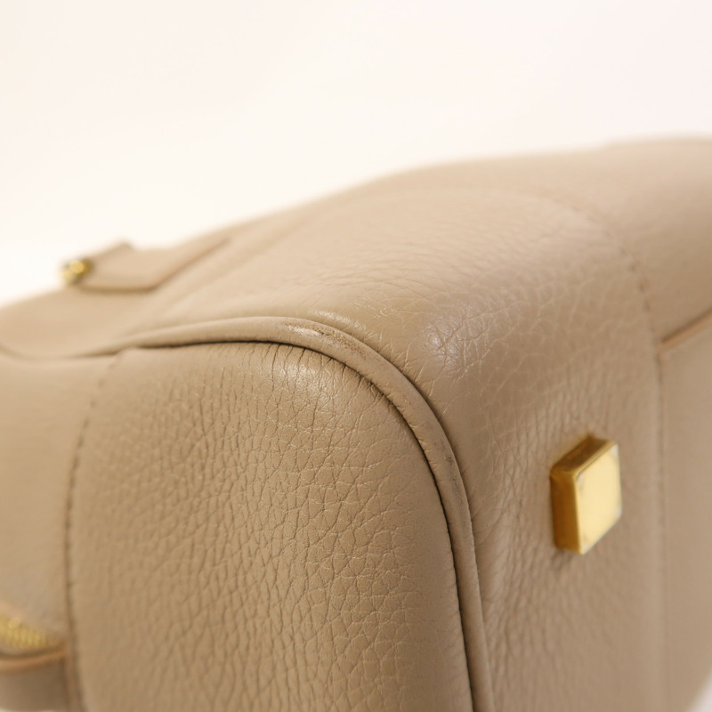 LOEWE 牛皮皮革Amazona 19金扣手挽肩背兩用袋-12