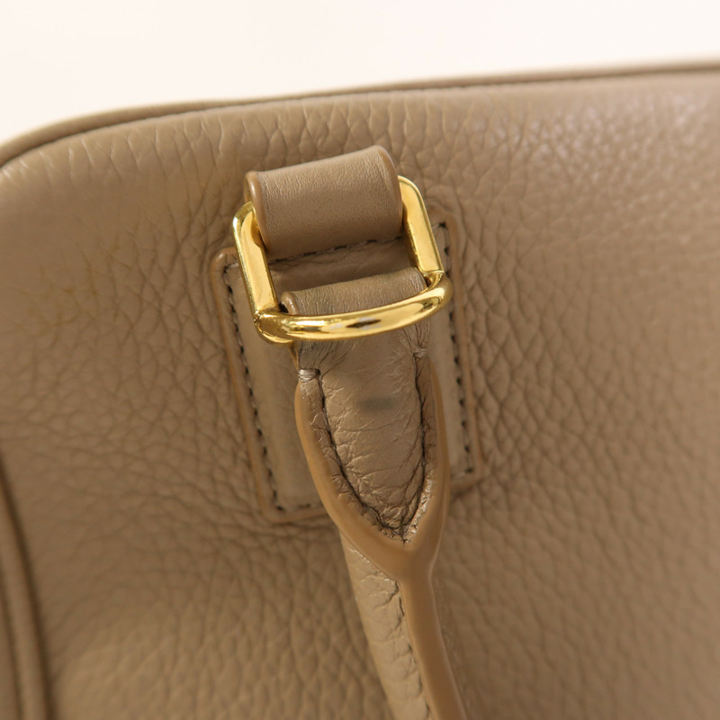 LOEWE 牛皮皮革Amazona 19金扣手挽肩背兩用袋-15