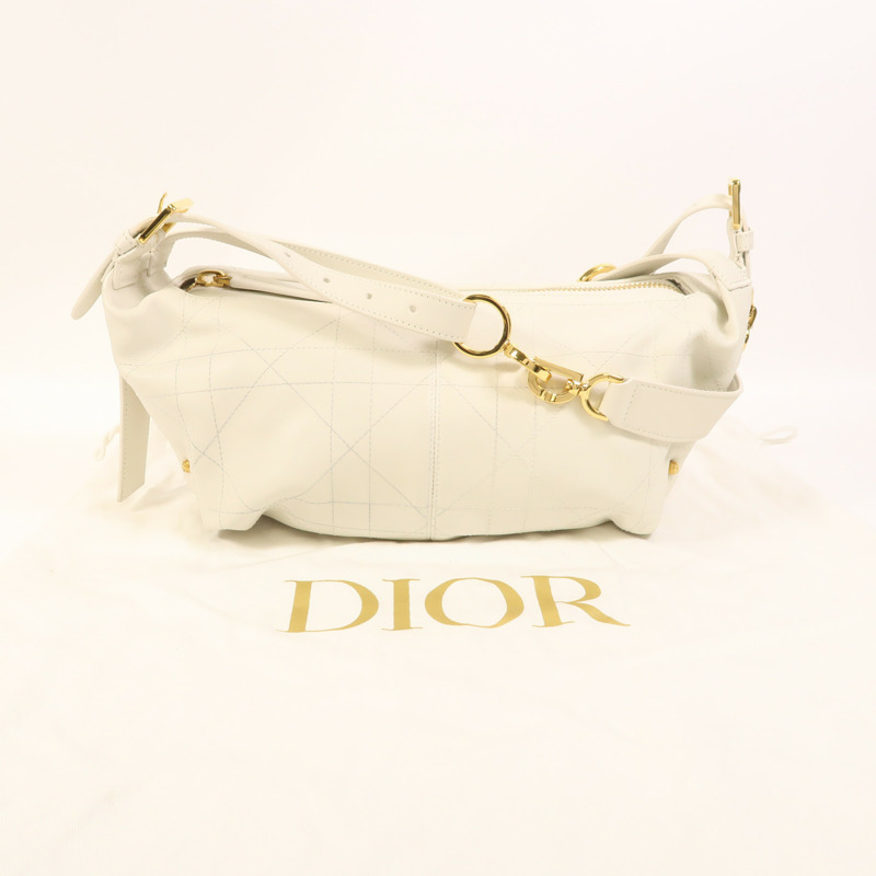 Dior 牛皮皮革D Journey Small金扣肩背袋-8