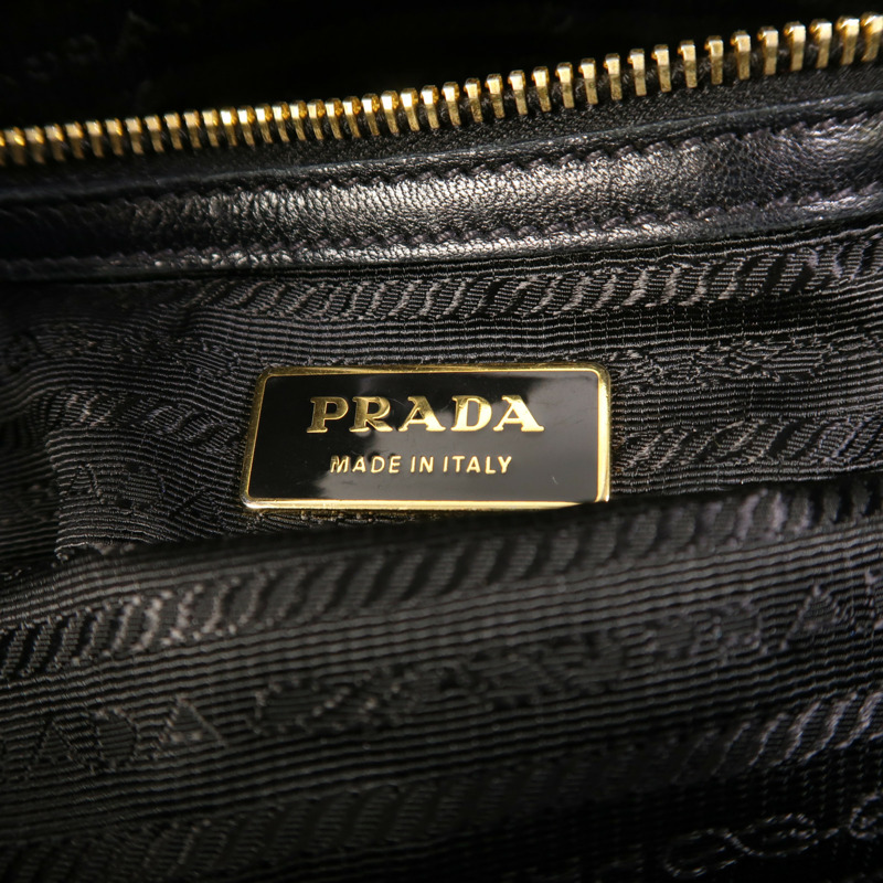 PRADA 尼龍2 Way Shoulder金扣手挽肩背兩用袋-5