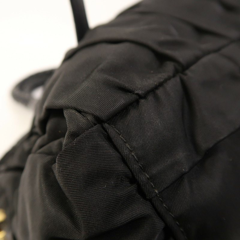 PRADA 尼龍2 Way Shoulder金扣手挽肩背兩用袋-11