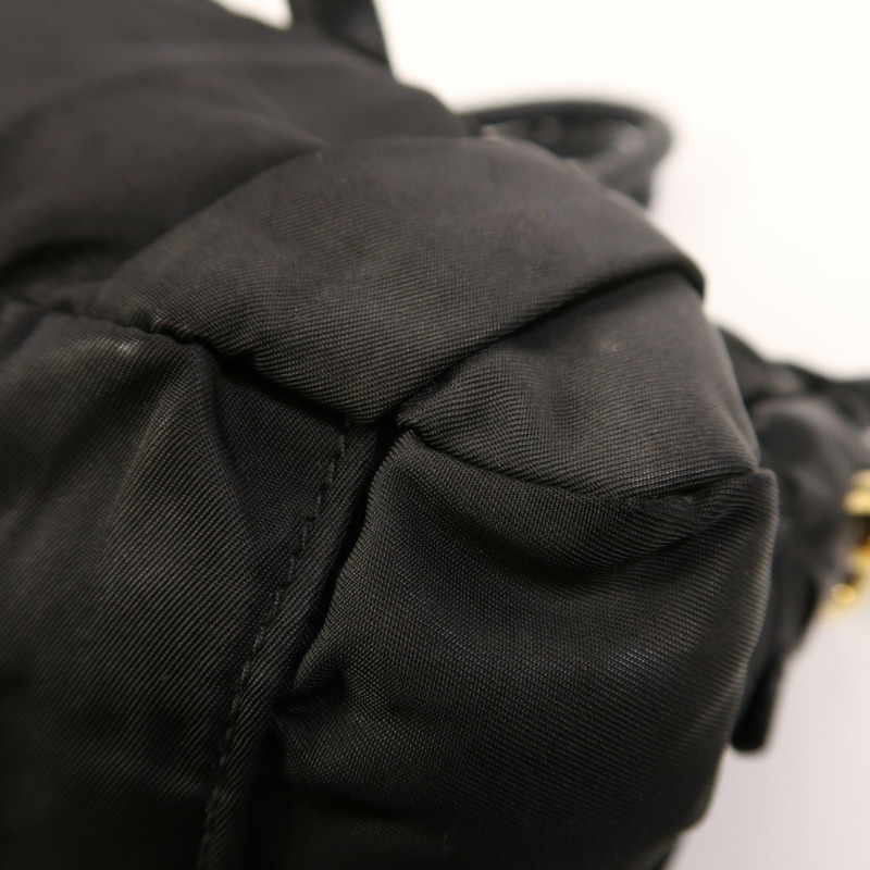 PRADA 尼龍2 Way Shoulder金扣手挽肩背兩用袋-12