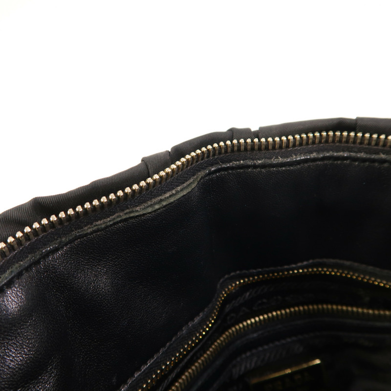 PRADA 尼龍2 Way Shoulder金扣手挽肩背兩用袋-23