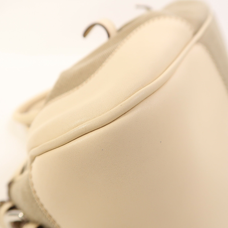 PRADA 帆布/牛皮皮革2 Way Shoulder銀扣手挽肩背兩用袋-13