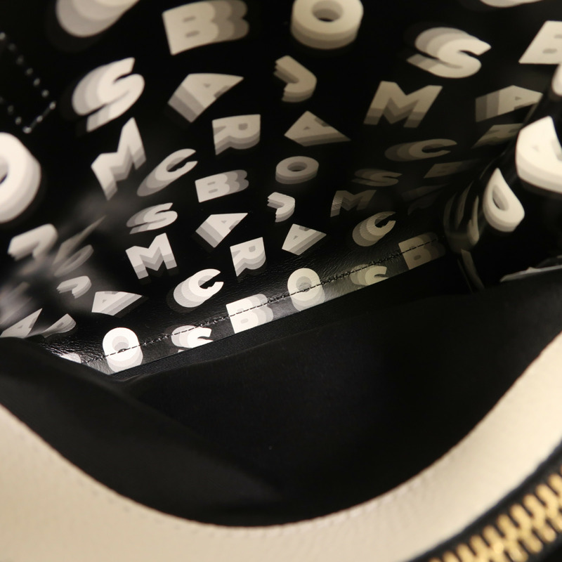 MARC JACOBS 牛皮皮革2 Way Shoulder金扣手挽肩背兩用袋-4