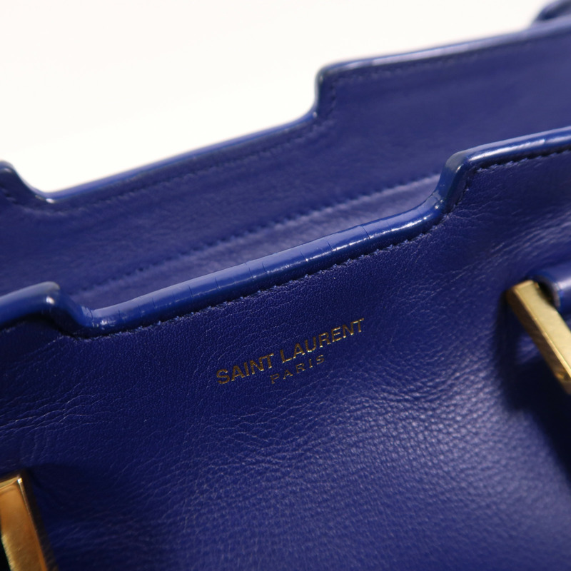 SAINT LAURENT 牛皮皮革2 Way Shoulder金扣手挽肩背兩用袋-16