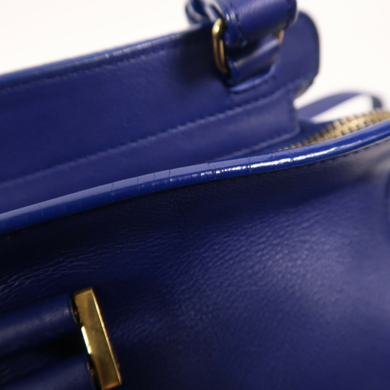 SAINT LAURENT 牛皮皮革2 Way Shoulder金扣手挽肩背兩用袋-17