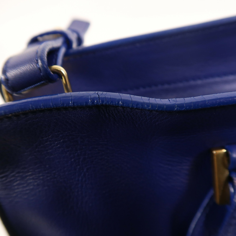 SAINT LAURENT 牛皮皮革2 Way Shoulder金扣手挽肩背兩用袋-18