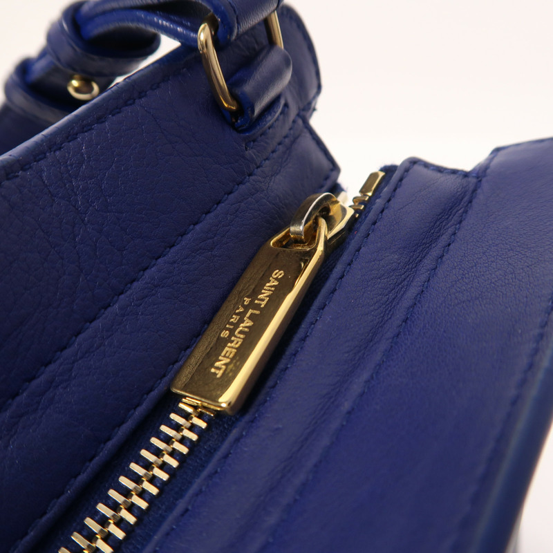 SAINT LAURENT 牛皮皮革2 Way Shoulder金扣手挽肩背兩用袋-20