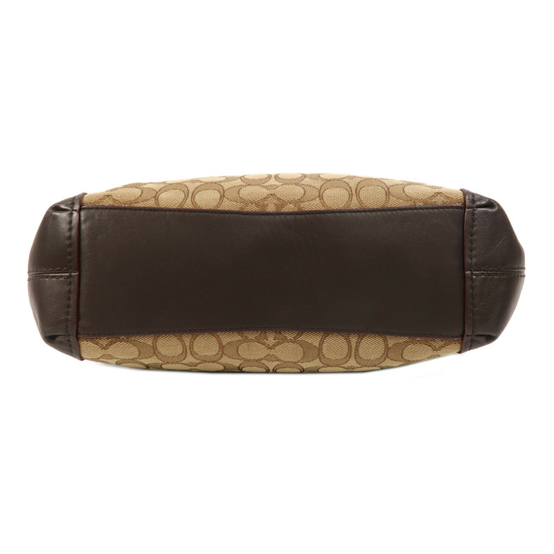 COACH 帆布Lexy金扣手挽肩背兩用袋-3