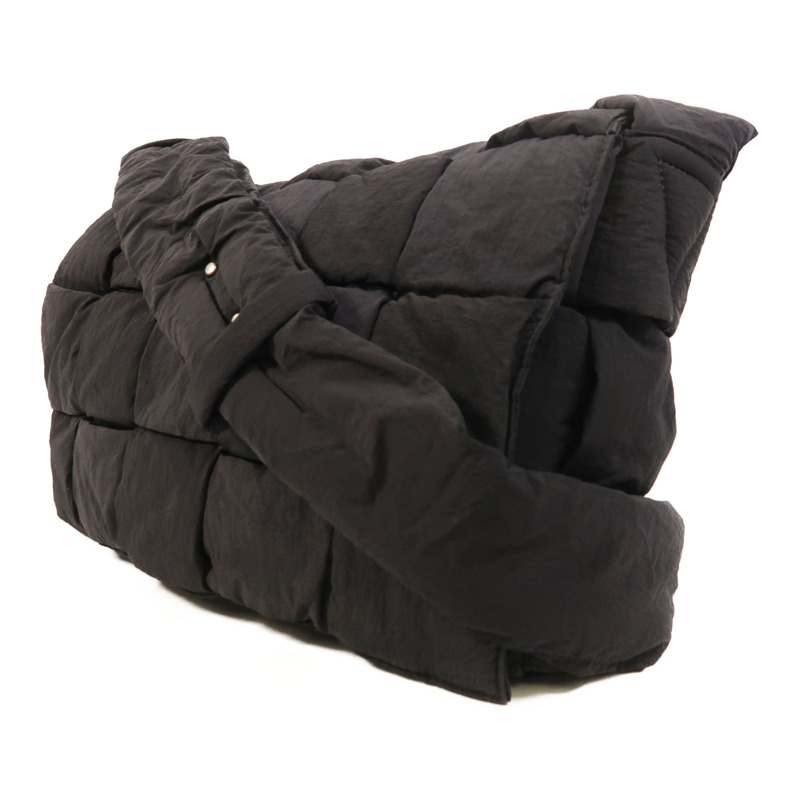 BOTTEGA VENETA 尼龍Padded Tech Cassette銀扣肩背袋-2