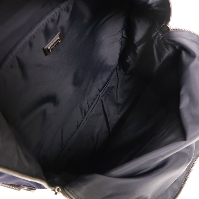 D&G 尼龍Backpack銀扣背包-4