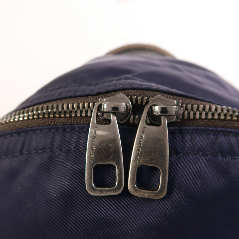 D&G 尼龍Backpack銀扣背包-16