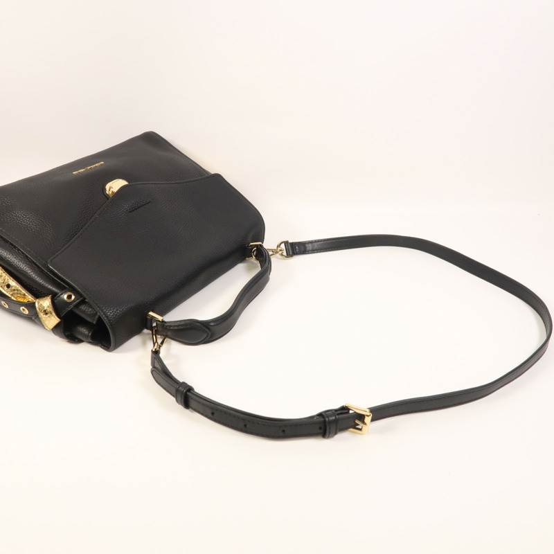 Michael Kors 牛皮皮革2 Way Shoulder金扣手挽肩背兩用袋-7