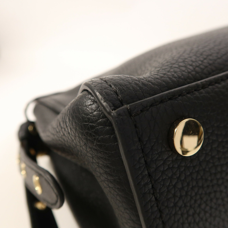 Michael Kors 牛皮皮革2 Way Shoulder金扣手挽肩背兩用袋-12