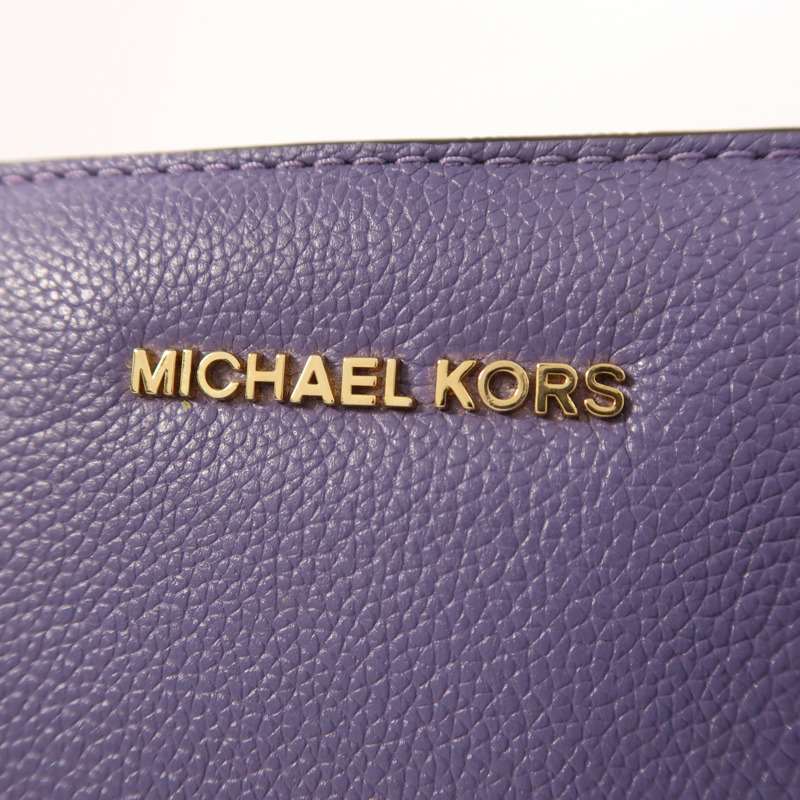 Michael Kors 牛皮皮革2 Way Shoulder金扣手挽肩背兩用袋-9