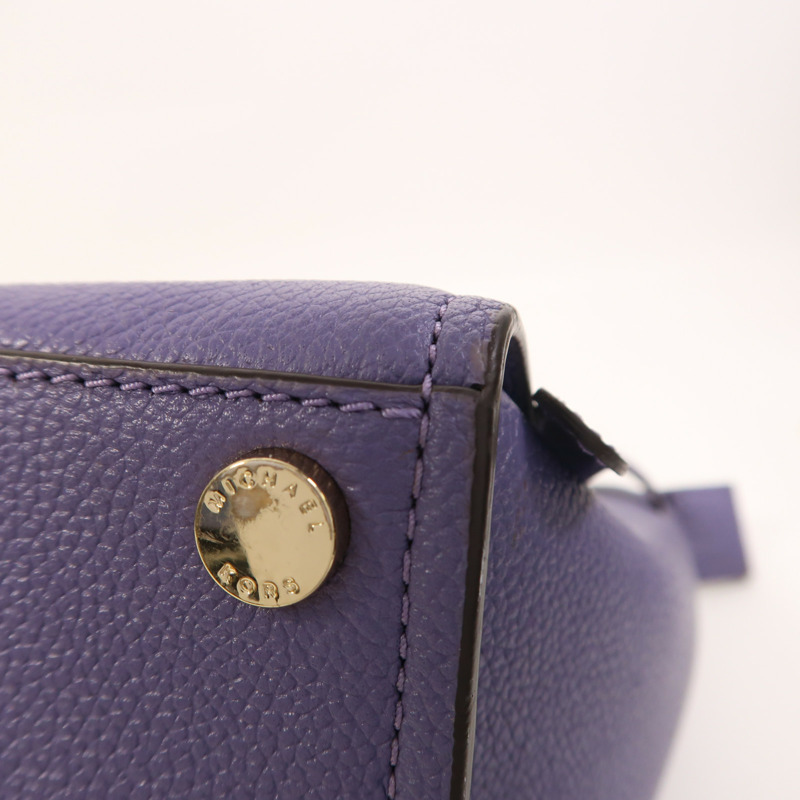 Michael Kors 牛皮皮革2 Way Shoulder金扣手挽肩背兩用袋-10