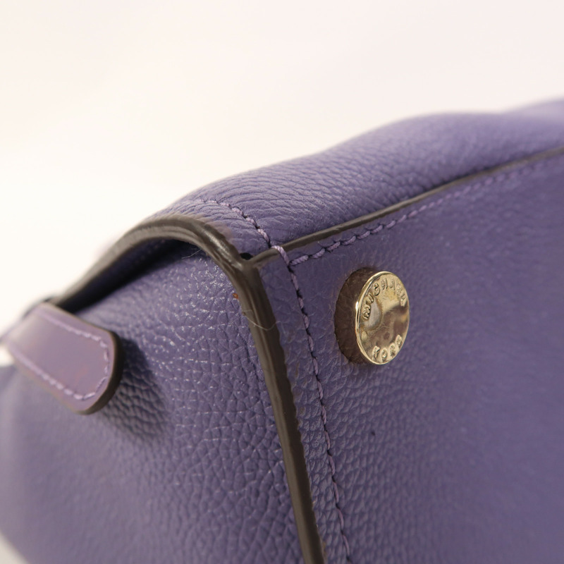 Michael Kors 牛皮皮革2 Way Shoulder金扣手挽肩背兩用袋-11