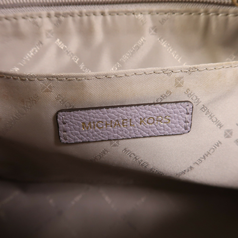 Michael Kors 牛皮皮革2 Way Shoulder金扣手挽肩背兩用袋-5