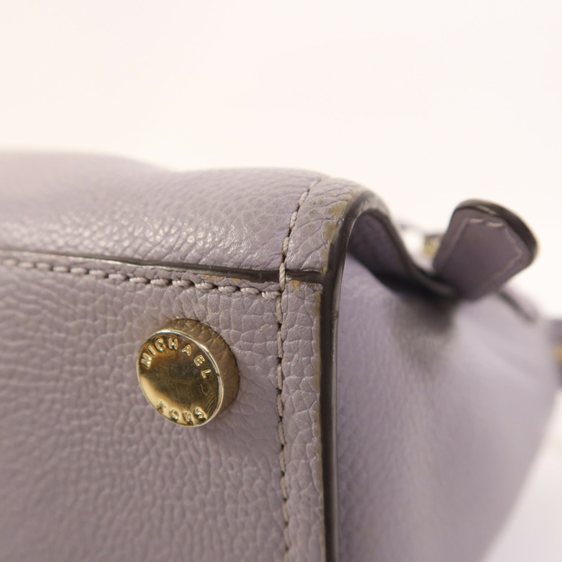 Michael Kors 牛皮皮革2 Way Shoulder金扣手挽肩背兩用袋-9