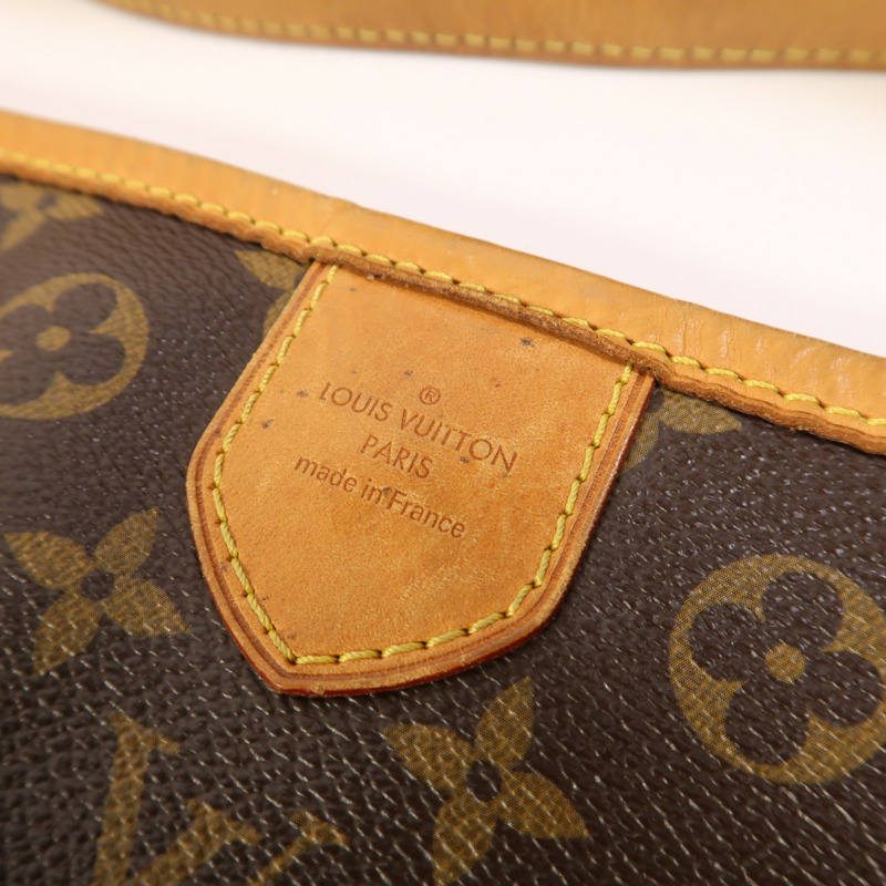 LOUIS VUITTON Monogram Delightful PM金扣肩背袋-19
