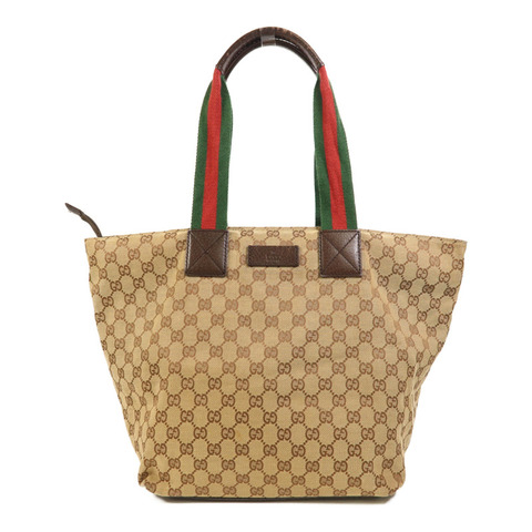 GUCCI 帆布Tote Bag肩背袋