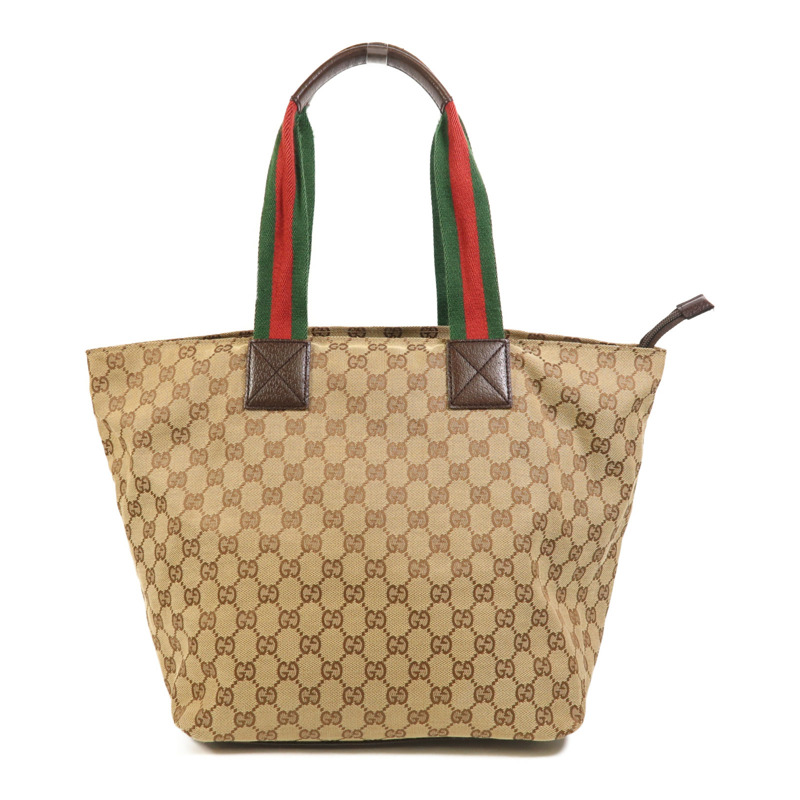 GUCCI 帆布Tote Bag肩背袋-1