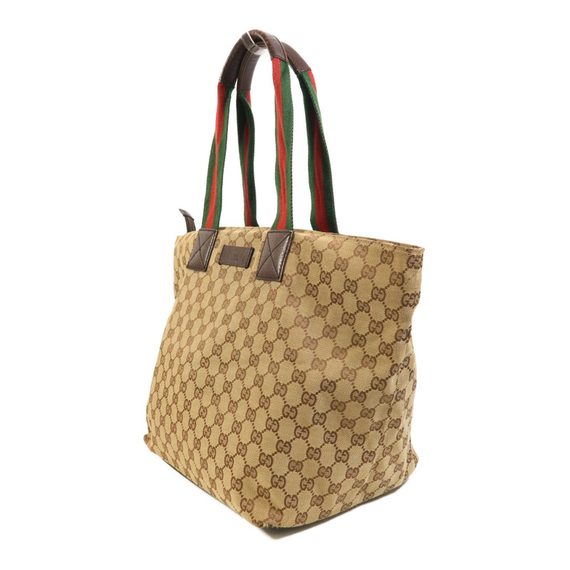 GUCCI 帆布Tote Bag肩背袋-2