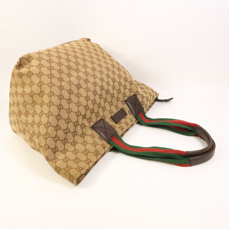 GUCCI 帆布Tote Bag肩背袋-7