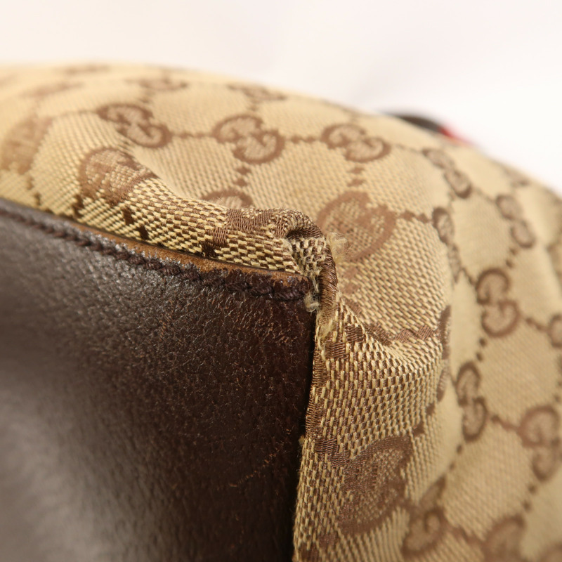 GUCCI 帆布Tote Bag肩背袋-8