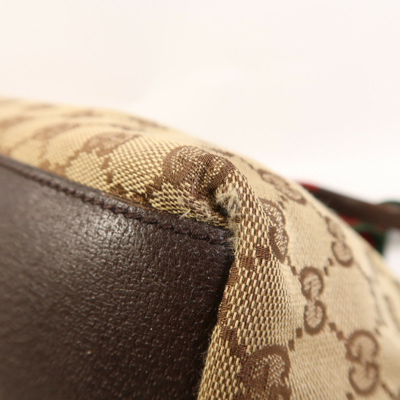 GUCCI 帆布Tote Bag肩背袋-10