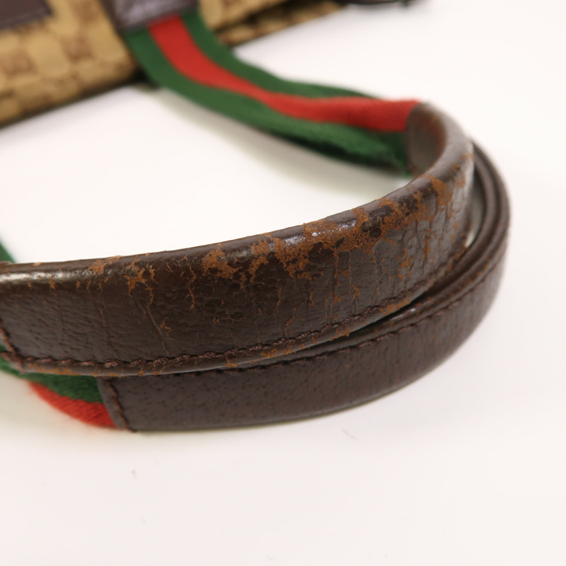 GUCCI 帆布Tote Bag肩背袋-13