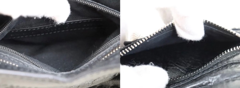 「JL精品代購」98新 Balenciaga mini city 機車包黑銀-11