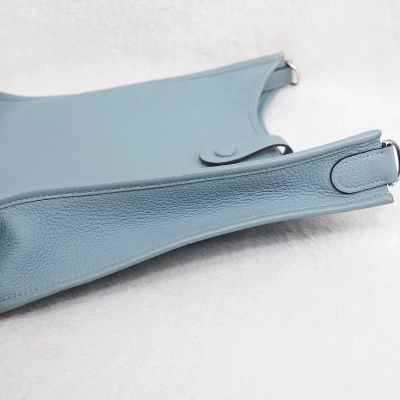 Hermes Evelyne29 愛馬仕伊芙琳29 小號 天青色/天青藍銀扣-3