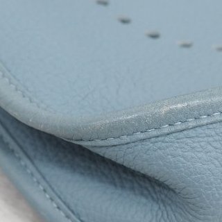 Hermes Evelyne29 愛馬仕伊芙琳29 小號 天青色/天青藍銀扣-25