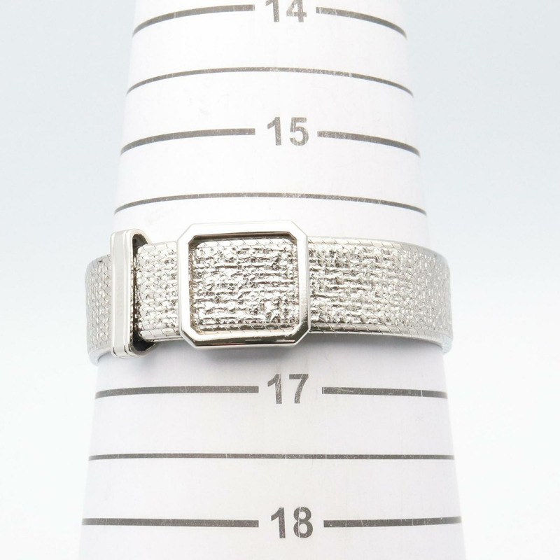 香奈兒男友風斜紋軟呢腕錶，不鏽鋼材質，女款，黑色，H4878-7