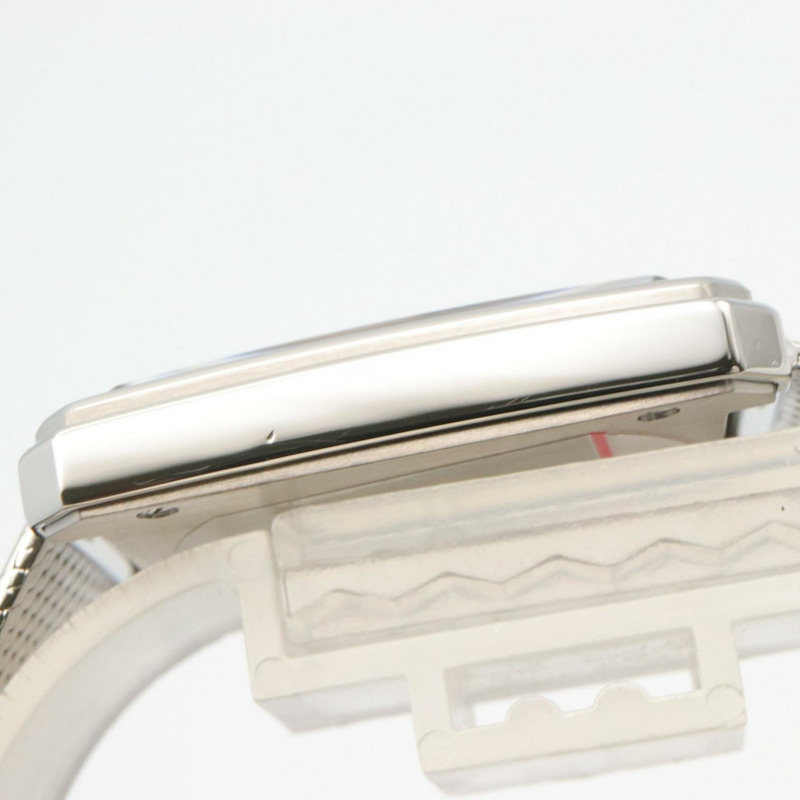 香奈兒男友風斜紋軟呢腕錶，不鏽鋼材質，女款，黑色，H4878-10