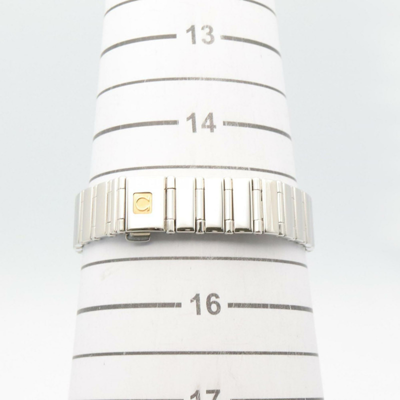 歐米茄星座系列迷你My Choice不鏽鋼女錶,白色,1561.71-6